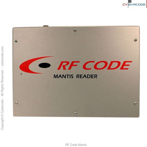 09901540-31 rf code mantis reader|RF CODE MANTIS II USER MANUAL Pdf Download .